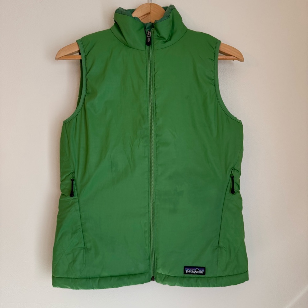 Patagonia Micro Puff Vest Green Women’s XS Read Description